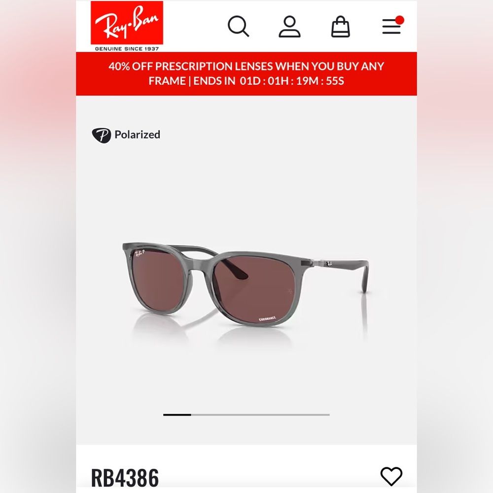 Ray-Ban P Chromance RB4386 (Unisex) - Picture 15 of 15